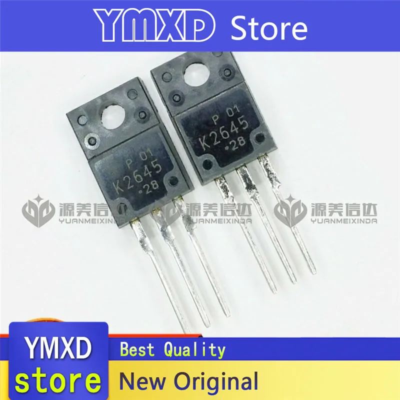 10pcs/lot New Original 2SK2645 K2645 LCD Power Field Effect Tube TO220F In Stock