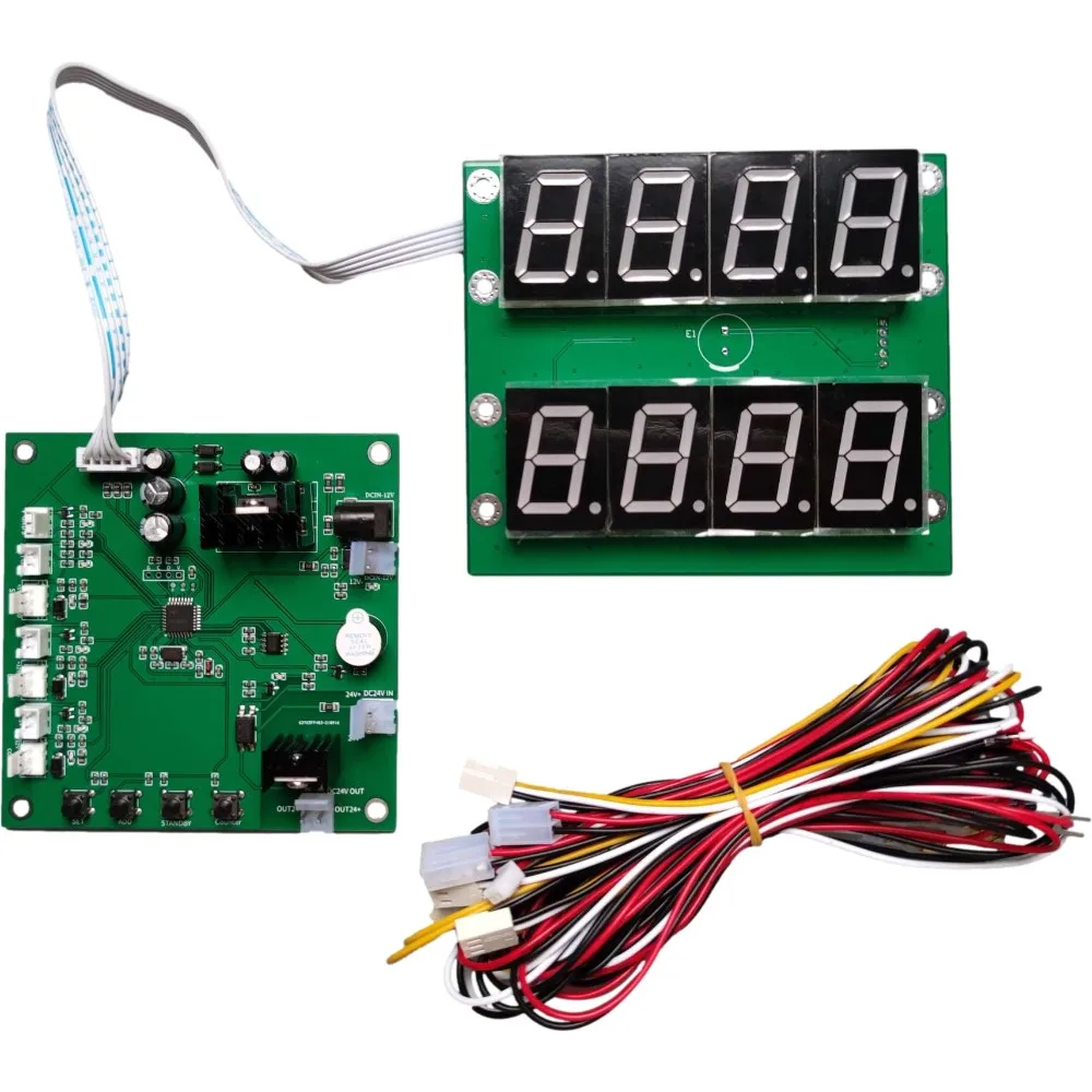 Coin Changer Bill to Coin Control Board PCB Coin Operated Sensor Signals Control Board for Coin Changer Water Selling Machine