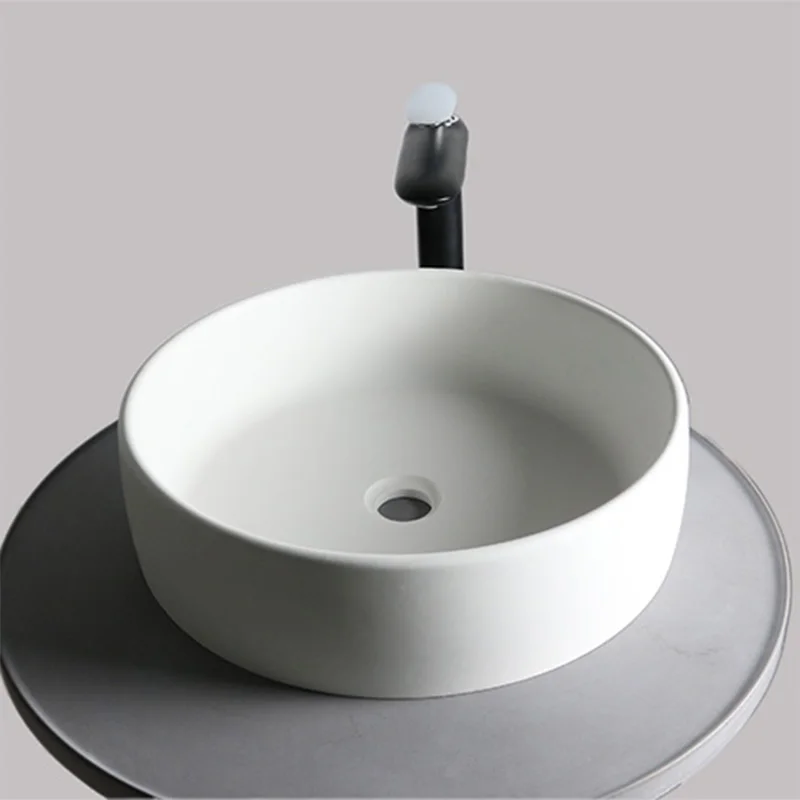 Cement Wash Basin Mold, Simple Nordic Style, Home Art Basin on the Stage, High quality Silicone mold