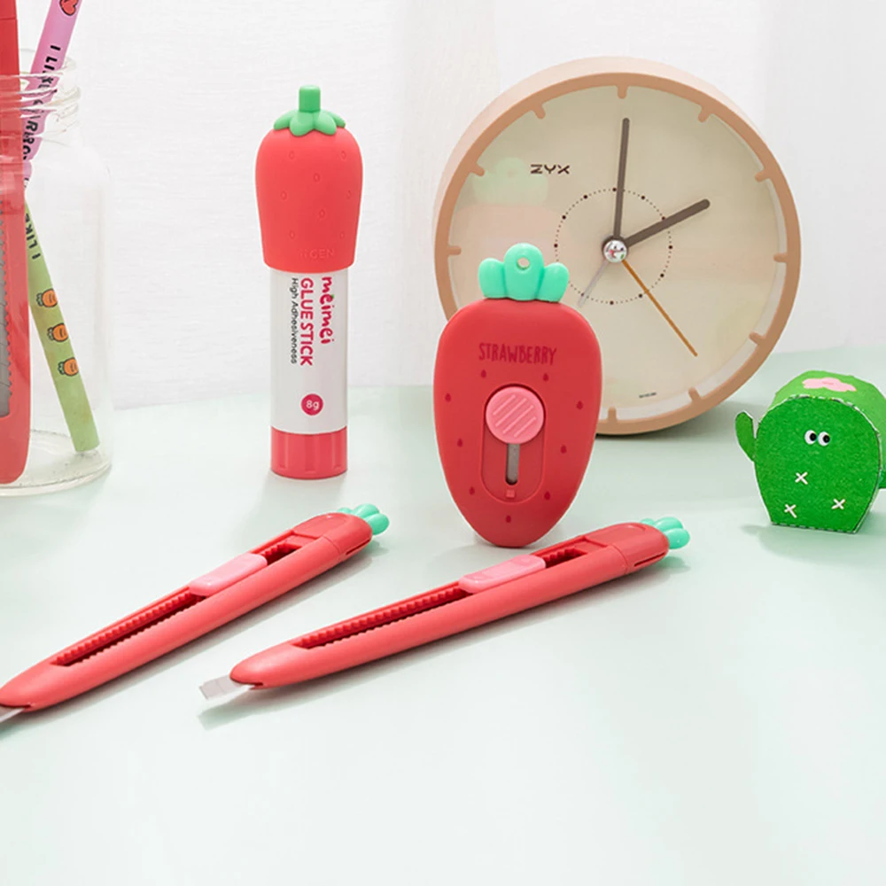 Hàng Mới Về Kawaii Mini Di Động Cà Rốt Nghệ Thuật Dao Thể Hiện Mở Bao Bì Bao Giấy Văn Phòng Cắt Nghệ Thuật Dao Trường Văn Phòng Phẩm