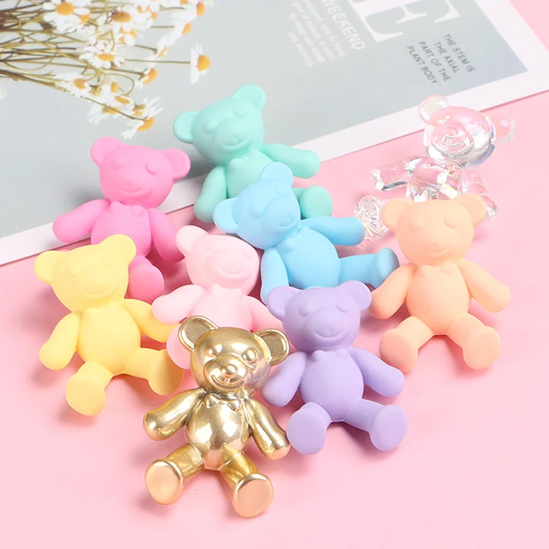 

фурнитура для украшений 10 корейских хит продаж, милый медведь, сделай сам, украшения из бисера, аксессуары, материалы ручной работы, бусины, изготовление ювелирных изделий