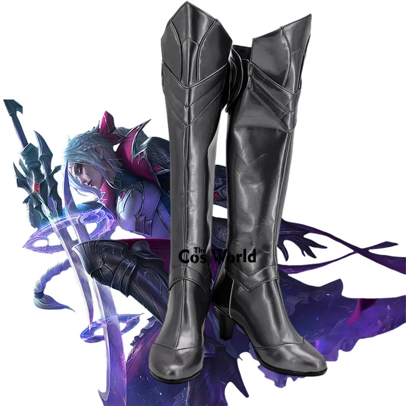 

LOL Battle Queen Diana Games Customize Cosplay High Heels Shoes Boots