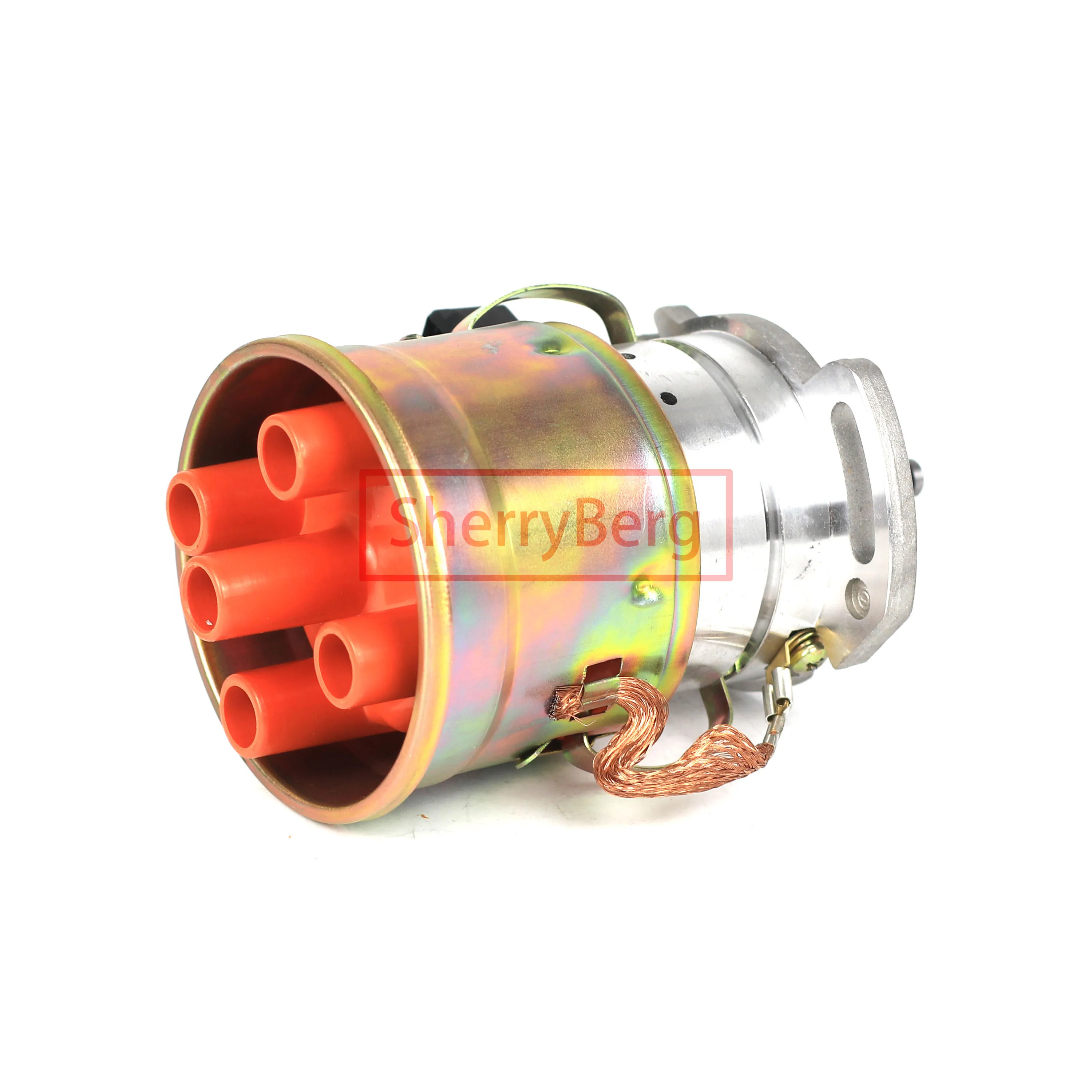 SherryBerg  New IGNITION DISTRIBUTOR & CABLE 0237521061 1191100200 for VW GOLF  POLO CADDY Seat AROSA SKODA FELICIA OCTAVIA