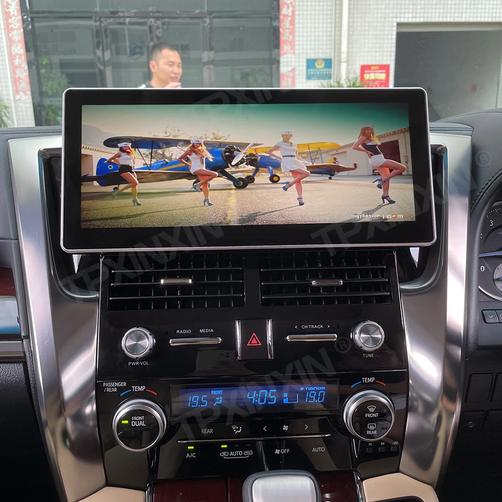 For Toyota Alphard 30 2015-2019 6+128GB Android 10.0 Car GPS Navigation Head Unit Multimedia Player Radio Tape Recorder Carplay