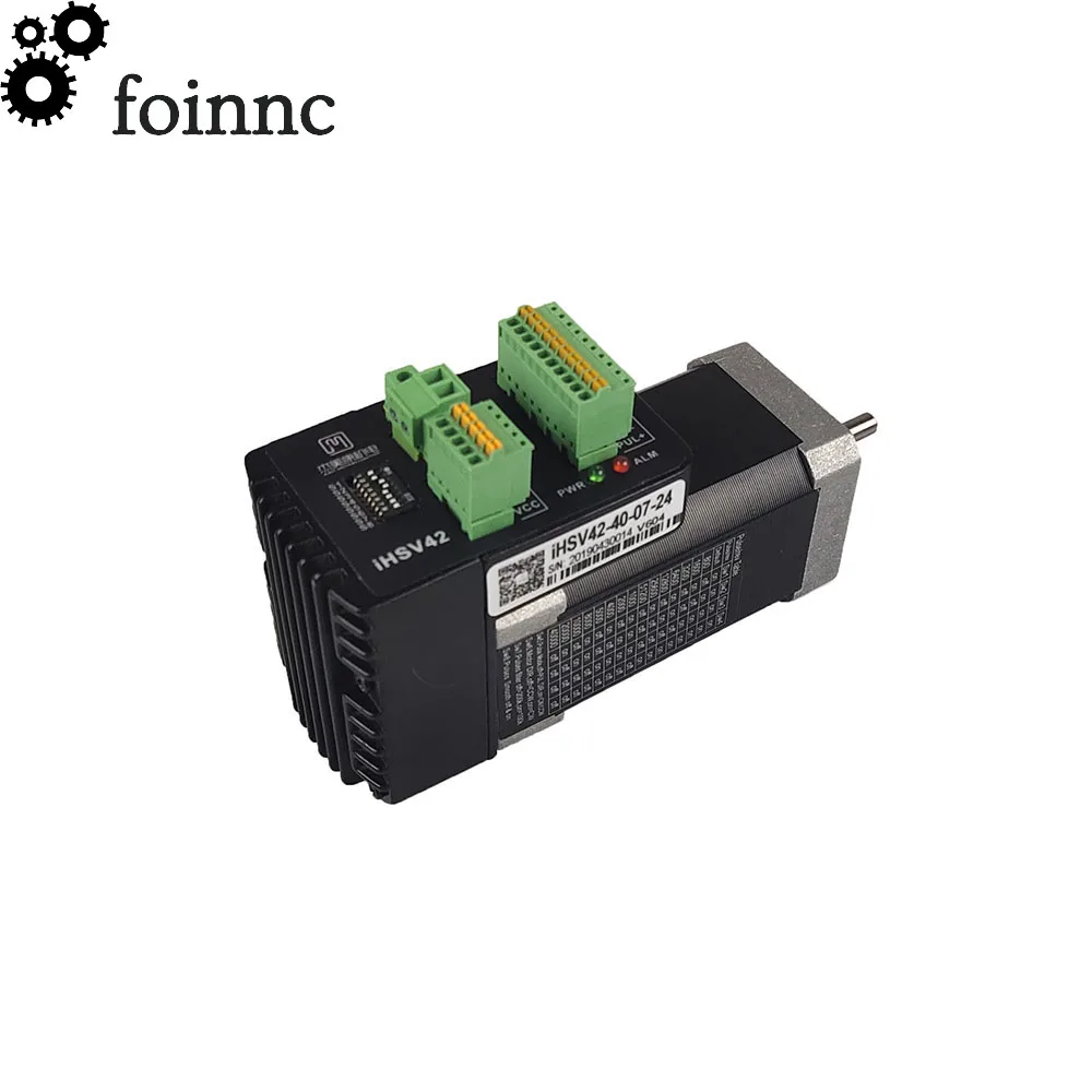 Servomotor Nema17 de CC integrado, 42, 78W, 0.185NM, codificador de línea 1000, 20-36VDC, control de accionamiento, servomotor integrado, IHSV42-40-07-24