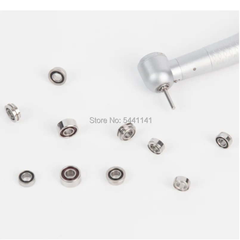 Rolamentos dentais para Handpiece, Star 430, SFR144TLGZWN, 3.175x6.35x7.5x2.78mm, 10 PCes