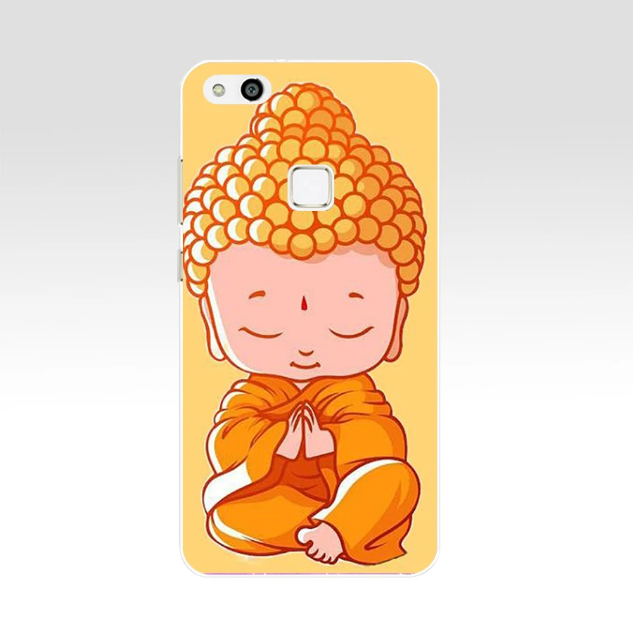 007FG Buddha Soft Silicone Tpu Cover Case for  Honor 9 10 huawei p10 lite y6 prime 2018 mate 10 lite play p smart