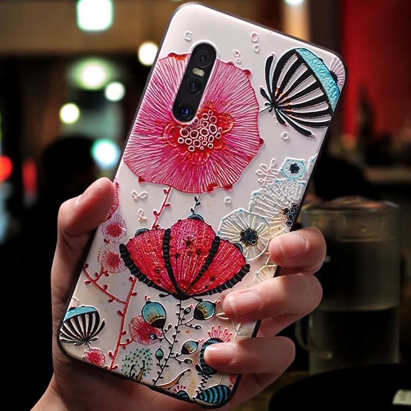 Dla Xiaomi Redmi 9 9A 9C 10 Etui 3D Flower Emboss Silikonowe etui na telefon Dla Redmi Note 10 Pro Poco M3 Pro 5G F3 Etui Relief Soft