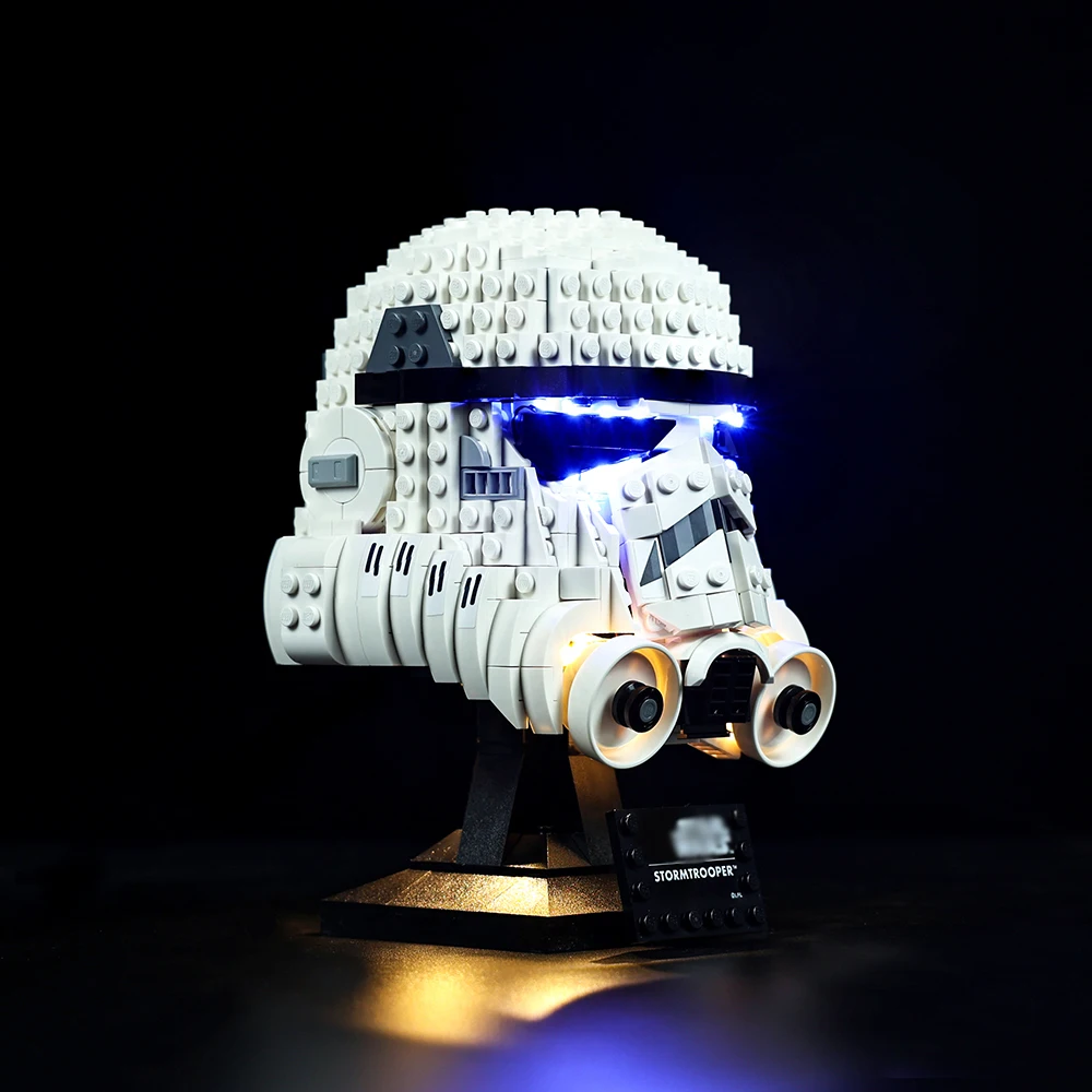 LED Light สำหรับ75276หมวกกันน็อก Stormtrooper แสงชุดของเล่น DIY ชุด (ไม่รวมบล็อก)