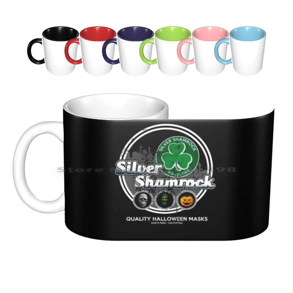 Silver Shamrock Novelties : Halloween Lll-Season Of The Witch Ceramic Mugs Coffee Cups Milk Tea Mug Silver Shamrock Novelties