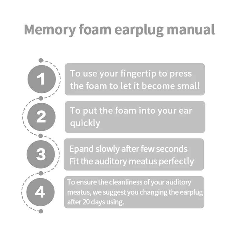 3 пары, амбушюры с эффектом памяти, S, M, L, 4,5 мм