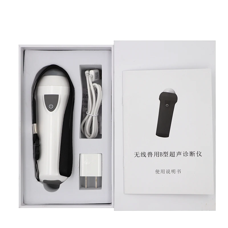 Pig Sheep Veterinary Ultrasound Scanner Portable Pregnancy Test Wireless Mechanical Handheld Ultrasound Machine Animal