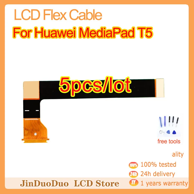 

5pcs/lot LCD Flex Cable For Huawei MediaPad T5 10 AGS2-L09 AGS2-W09 AGS2-L03 AGS2-W19 3G LCD Screen Cable Connectors Replacement