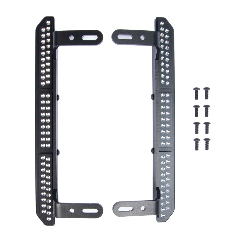 YEAHRUN 1Pair Metal Alloy Step Pedal Sides for TRX-4 Bronco 1/10 RC Crawler Car Upgrade Parts