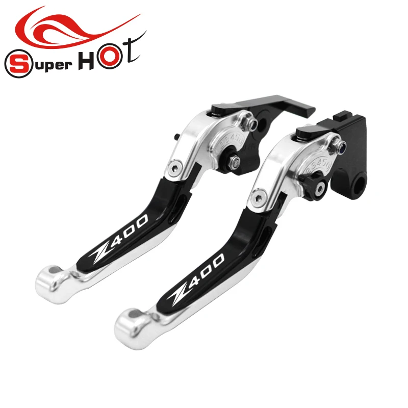 For Kawasaki Z400 Z 400 2018-2020 High Quality Adjustable CNC Brake Clutch Levers LOGO Z400