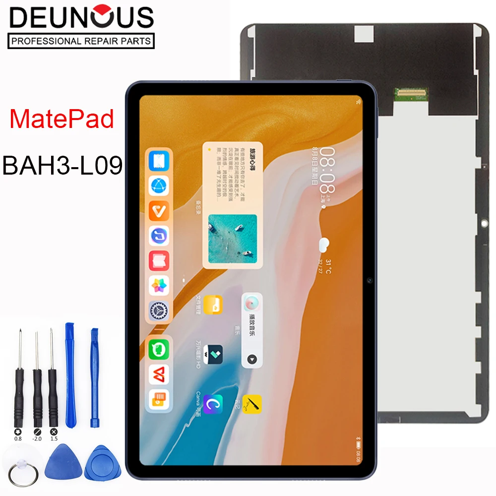 For LCD 10.4 inch For HUAWEI MatePad bah3-L09 bah3-w09 bah3-w19 bah3-AL00 LCD Display Touch Screen Digitizer panel Assembly