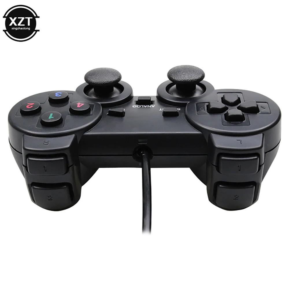 1pcs USB Wired Gamepad Joystick for WinXP PC Computer Laptop Controller for Windows 7 / 8 / 10 / XP Game Joypad Plug and Play