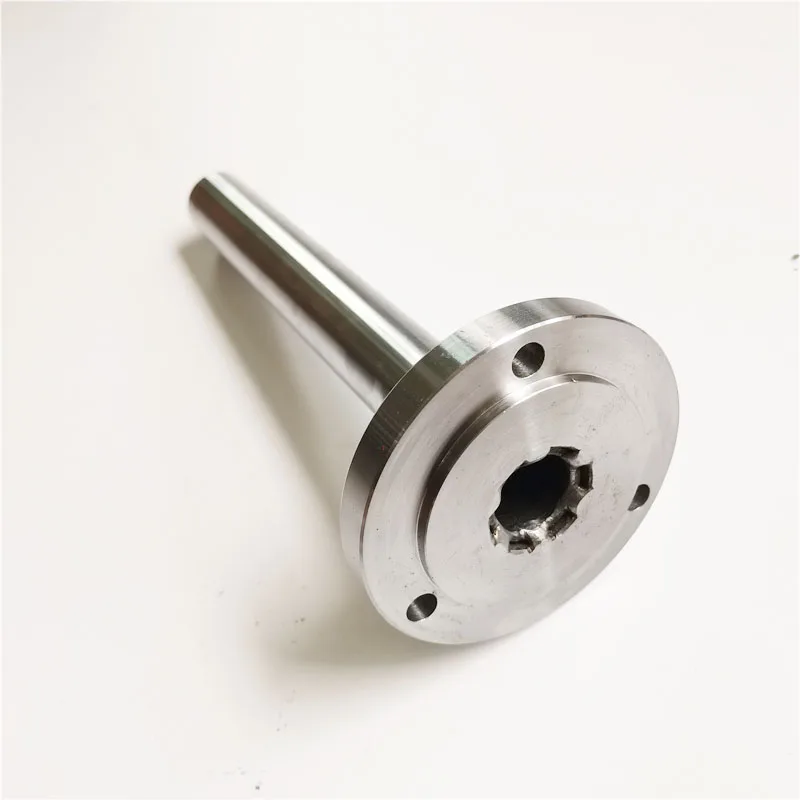 

Spindle Shaft Diameter 25mm Length 203mm Chuck Flange Back Plate Base Adapter Fit K11-80 80mm