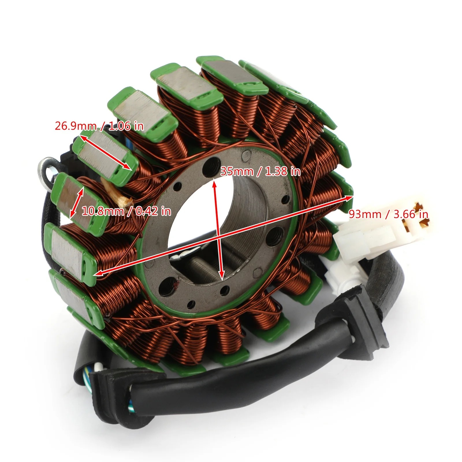 Artudatech STATOR GENERATOR ALTERNATOR for Yamaha YS250 YBR250 YS YBR 250 2007 2010 2009 2008 2011