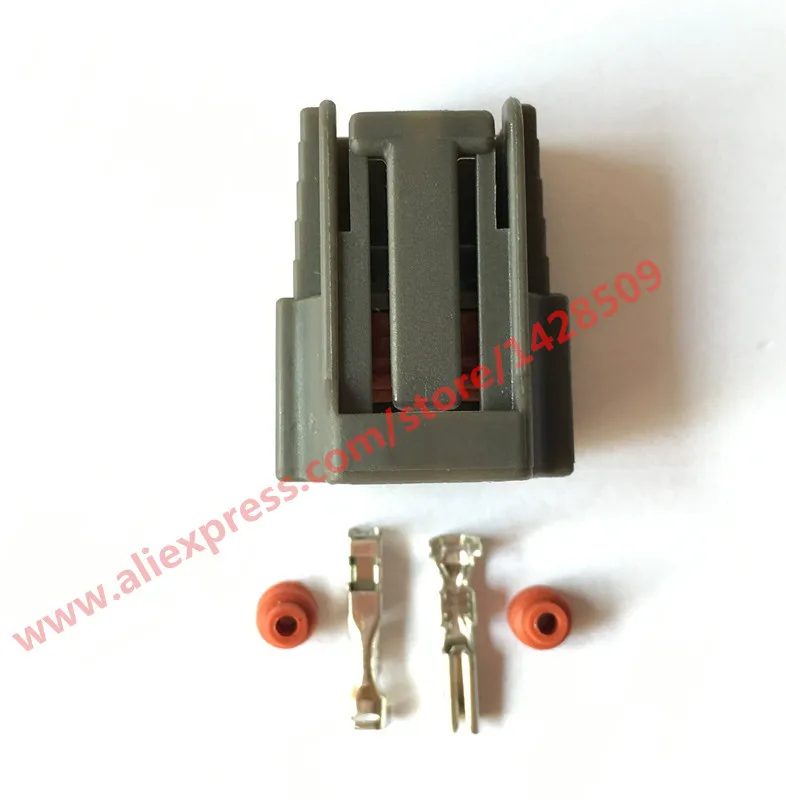 Sumitomo-Conector Auto Car Feminino, Conector Fêmea de 2 Pinos, Injetor de Combustível à prova d'água, 6195-0043, Use para Honda, VW, Santana, Passat, B5, DL 090, 1 Set