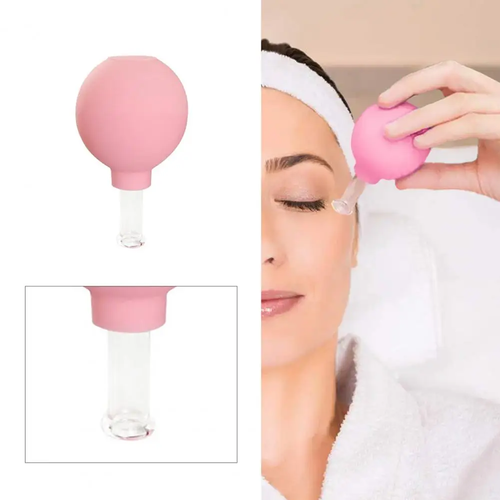 Copa de masaje sin rebabas para relajación muscular, ventosa compacta para masaje Facial, copa de celulitis para belleza