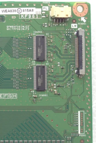 Оригинальная материнская плата T-con LCD-60LX840A XF961WJZZ QPWBXF961WJZZ, логическая плата ЖК-телевизора