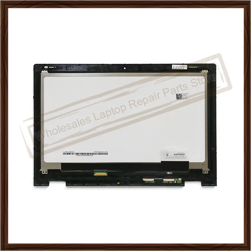 

13.3" Laptop LCD Touch Screen For Dell Inspiron 13-7352/7353 P57G001 IPS 1080p LTN133HL03-201 LCD Display Panel Assembly+Frame