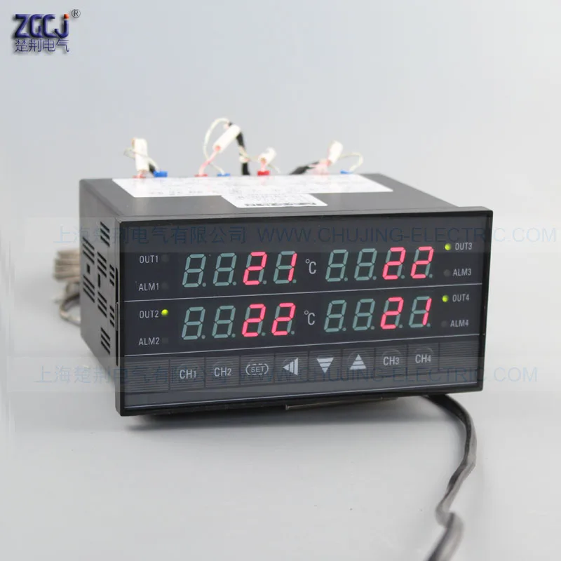 

0-1300'C AC85-245V Multi ways 4 ways input temperature controller 160*80*120mm digital thermostat