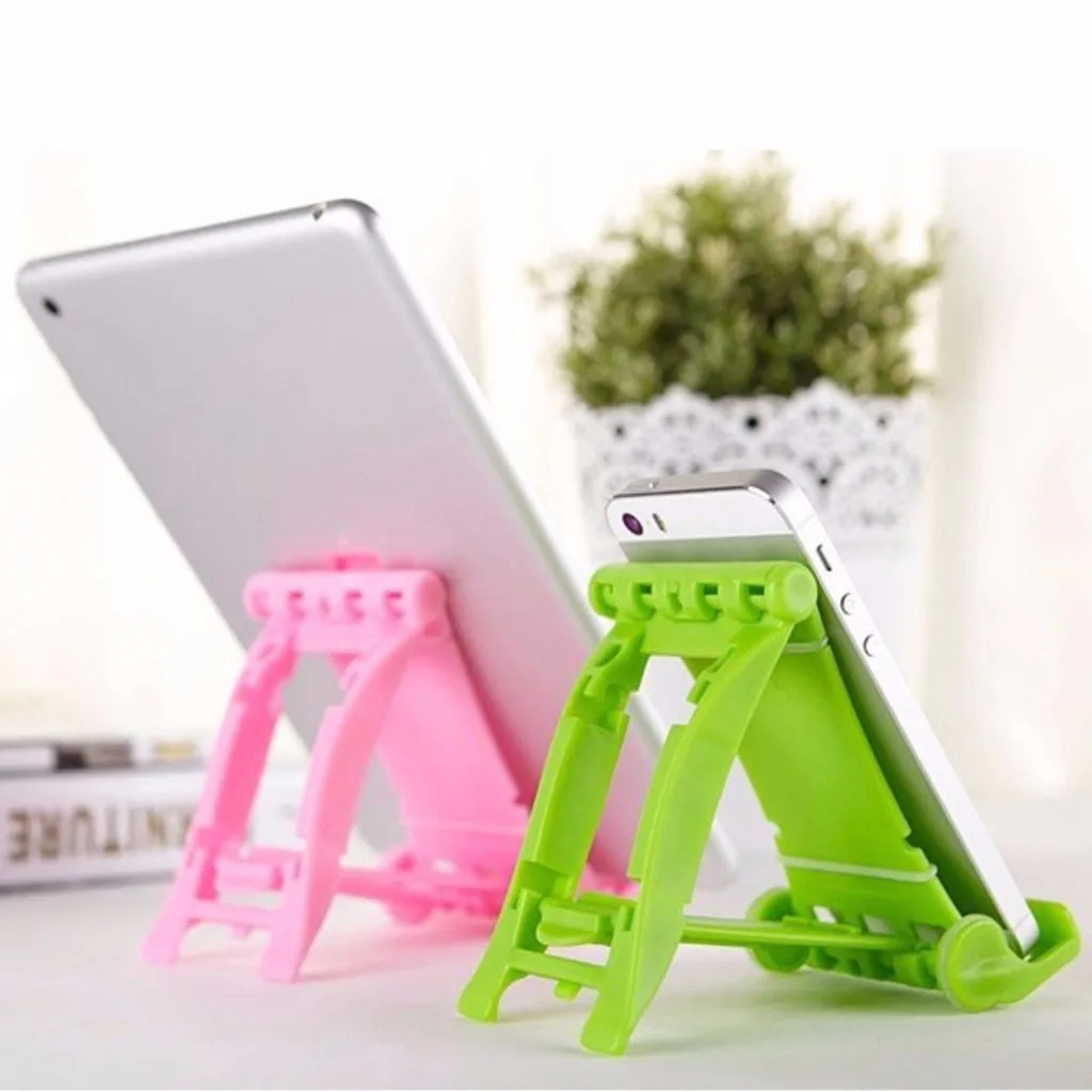 Lazy Bracket Replicate Car F1 Mobile Phone Holder Universal Foldable Desk Smartphone Holder Travel Adjustable For IPhone Tablet