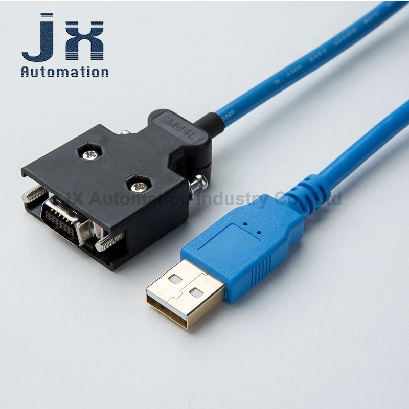 Para yaskawa sigma-ii/sigma-iii cabo de depuração da movimentação servo USB-JZSP-CMS02 3 metros cabo de dados