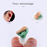 Q10 Best Hearing Aids Digital Invisible For Deafness / Elderly Adjustable Micro Wireless Hearing Aid Sound Amplifier