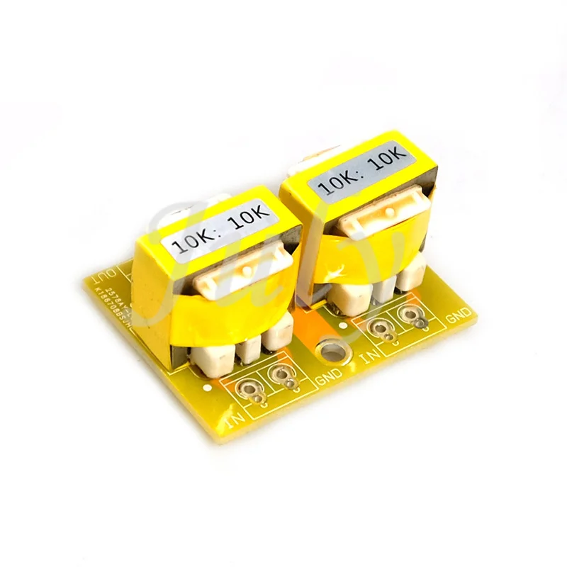 E19 Permalloy 10K: 10K audio signal isolation transformer, 20HZ ~ 160KHZ -0.8DB, digital taste buster