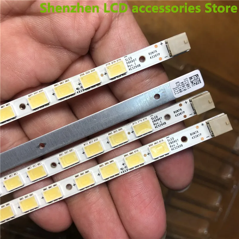 4 جزء/الوحدة لسوني KDL-52EX700 تلفاز LCD الخلفية شريط LK520D3LB1S RUNTK4339TP 100% جديد