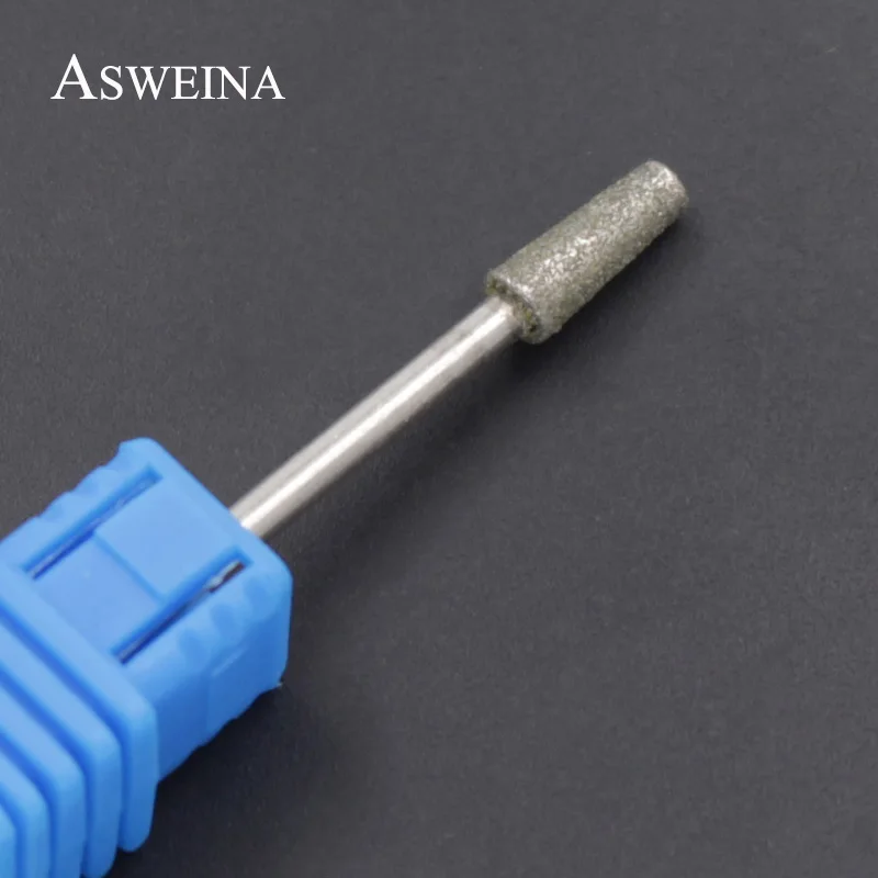 ASWEINA 1Pcs Konische Form Diamant Bur Nagel Bohrer Nagel Polieren Zubehör Nagel Dateien Elektrische Maniküre Maschine Werkzeuge