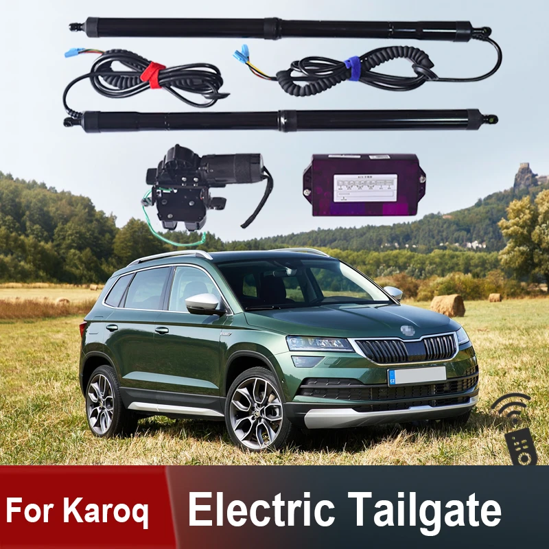 For Skoda Karoq 2018+ electric tailgate control of the trunk door car lift auto trunk opening drift drive power kit foot sensor