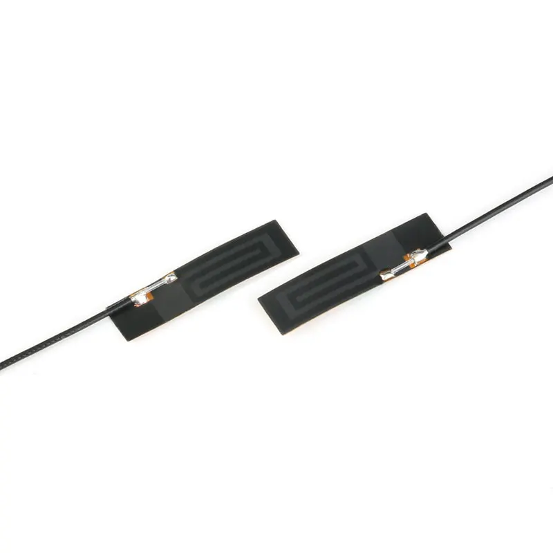 100PCS 3G 2DBI Built IN Circuit Board Antenna Connector GSM/GPRS/CDMA/WCDMA FPC 1.13 Line 12cm Long IPEX