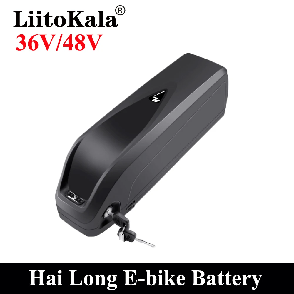 

LiitoKala 36V 48V 10ah 12ah 15Ah 20Ah HaiLong Cells E-bike Lithium Battery Port Powerful Electric Bicycle Conversions