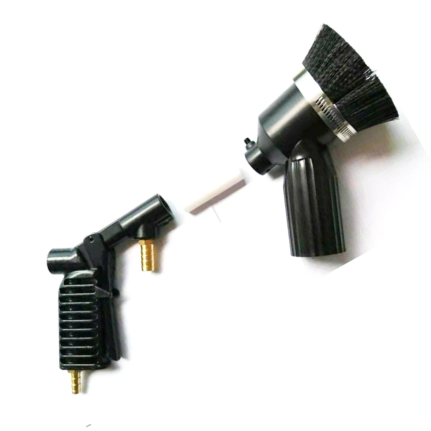 Imagem -03 - Areia Explosão Gun Kit Sandblaster Bico Ponta 28 Galões Reciclar Jateamento Tanque