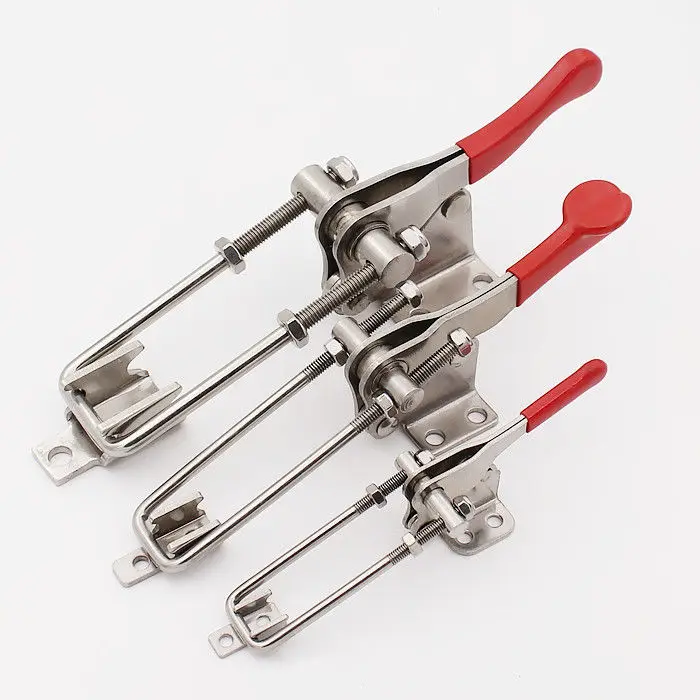 

90 Degree Right Angle Clamping Tool Lock Adjustable Buckle Vertical Rapid Clamp Lock Clip Box Buckle Door Bolt Clamps