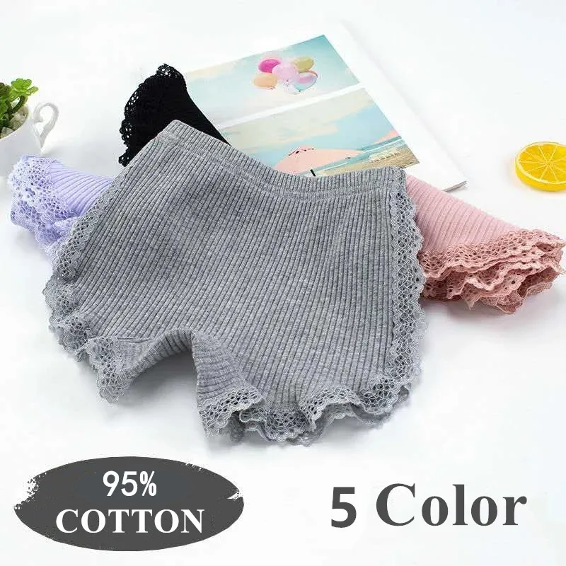 Top Quality Girls Underwear Lace Soft Panties For Girl Stretch Briefs Breathable 100% Cotton Children Shorts Panty Kid Underpant