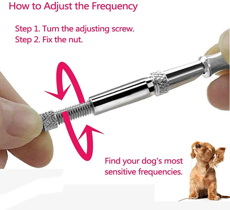 Benepaw Professional Ultrasonic Dog Whistle Adjustable Pitch Effective Stop Barking Training Device Pet Silent Bark Control