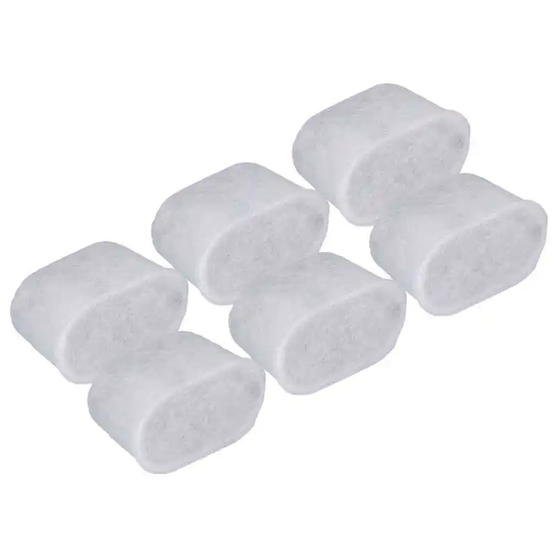 فلتر صانع القهوة للمطبخ ، ماكينة القهوة ، فلتر المياه ، الكربون المنشط ، الإكسسوارات ، 6 وصنع القهوة