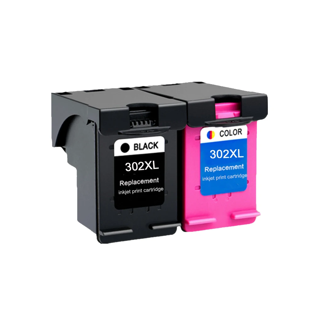 ASW Black 302XL Ink Cartridge Replacement for HP 302XL 302 Deskjet 1110 2130 1112 3630 3632 Officejet 3830 3831 3833