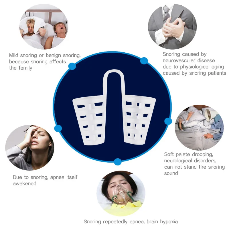 Hot Sale Anti-snoring Nasal Strips Nose Purifier Nasal Dilators Stop Snoring Aid Equipment Breathe  Easy for Sleep Care Products