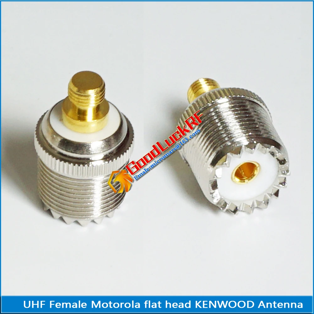 1X Pcs Kit Set UHF PL259 SO239 To FME MCX RCA Motorola flat head KENWOOD Antenna Connector Brass Straight RF Coaxial Adapters