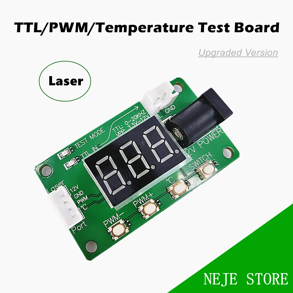 NEJE Temperature Test Board TTL PWM Tester for Laser Module Engraver Adjust Power NEJE Accessories