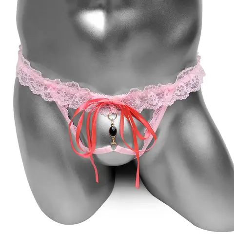 Seksi Açık Crotch Dantel Külot Erkek Tanga Iç Çamaşırı Sissy Eşcinsel Iç Çamaşırı Açık Popo Wetlook Sissy Külot G dizeleri