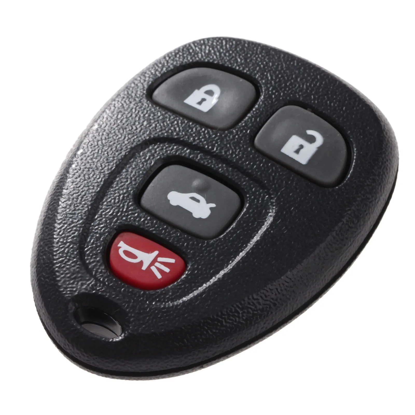 4 Buttons Auto Keyless Entry Remote Car Key Shell Case Fob For Buick Pontiac G5 G6 Chevrolet Rubber Pad Replacement Car Covers