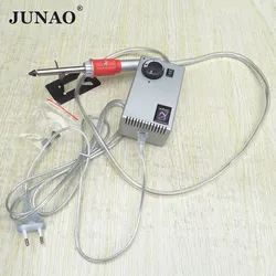 JUNAO Fast Heated Hotfix Rhinestone Applicator Iron on Wand Heatfix Tool Gun Mixed Size Thermal Glass Strass for Clothing Crafts