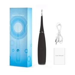 Portable Electric Sonic Dental Scaler Tooth Calculus Remover Stains Tartar Tool Cleaner Oral Hygiene Dentist Whiten Drop shippi